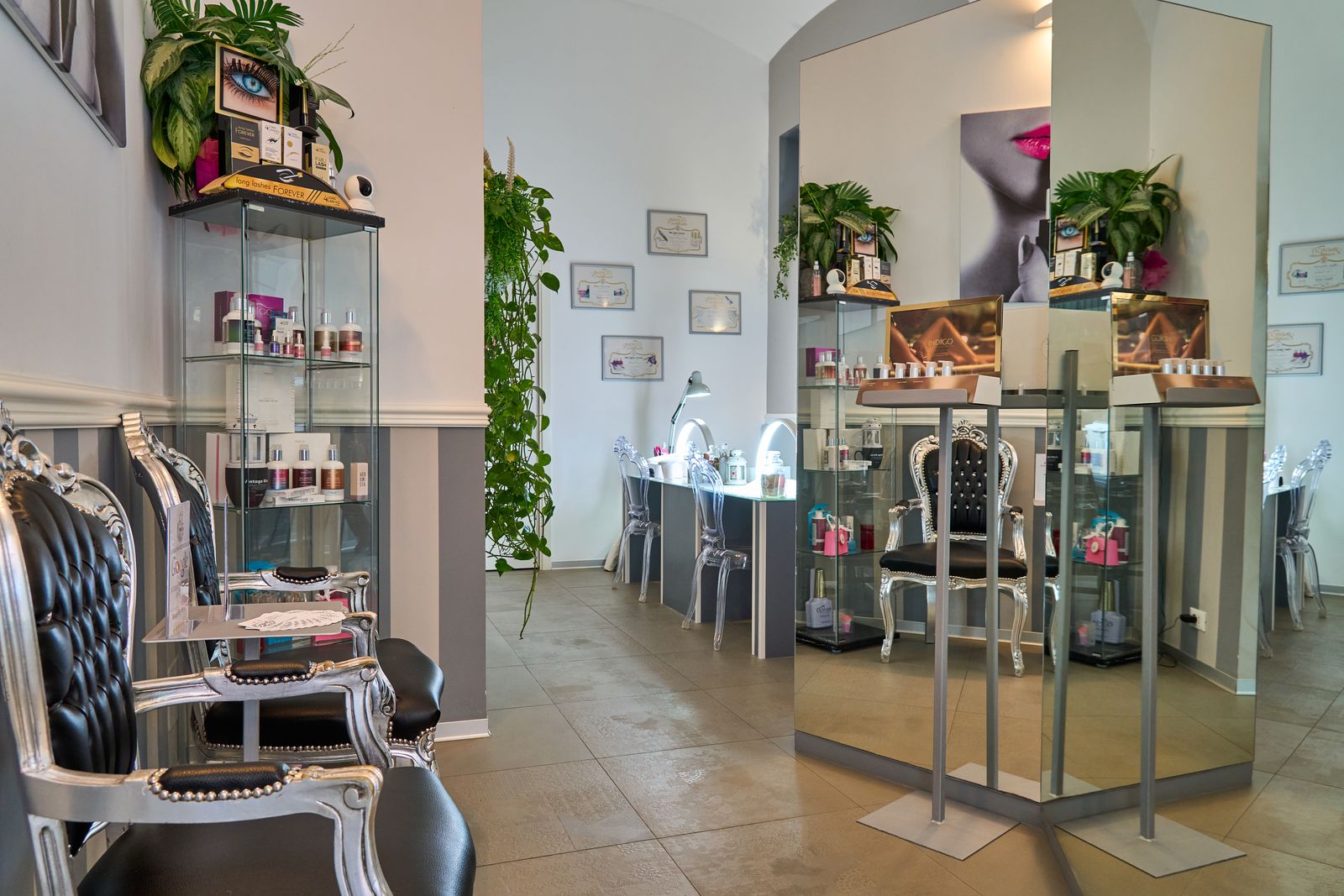 Interno del centro Beauty by Marta a Savona