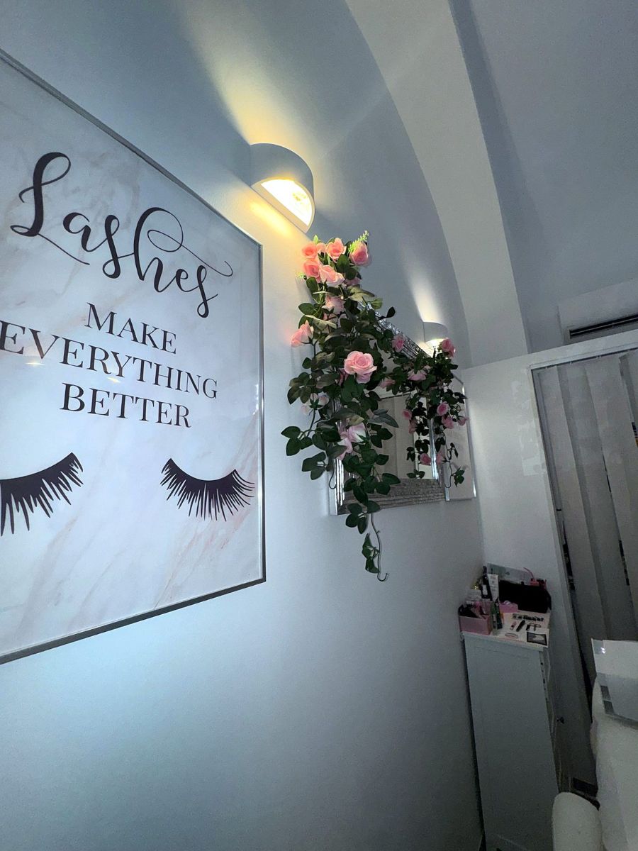 Lash corner at Beauty by Marta